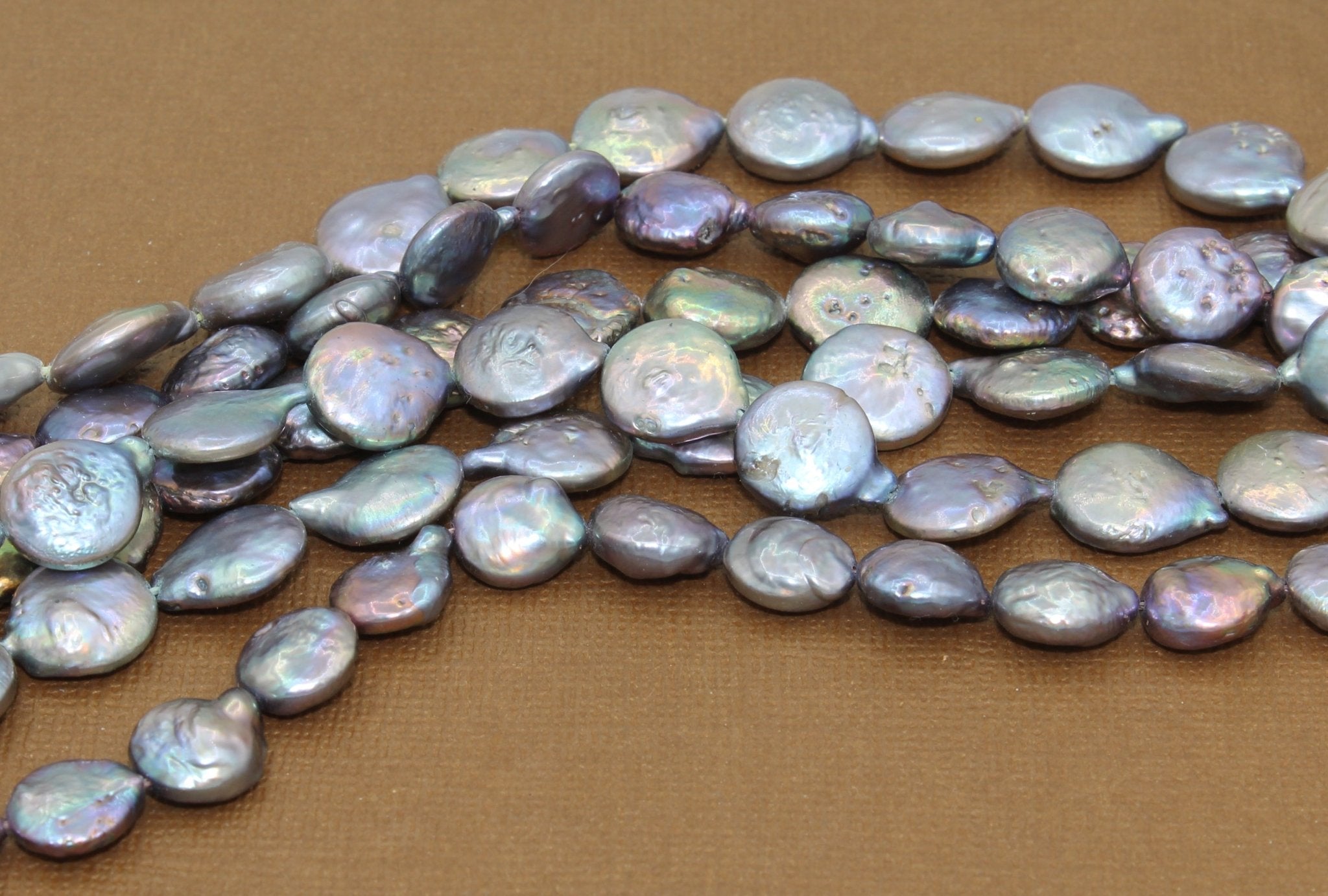 silver coin pearls